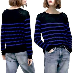 Zara Striped Lightweight Sweater